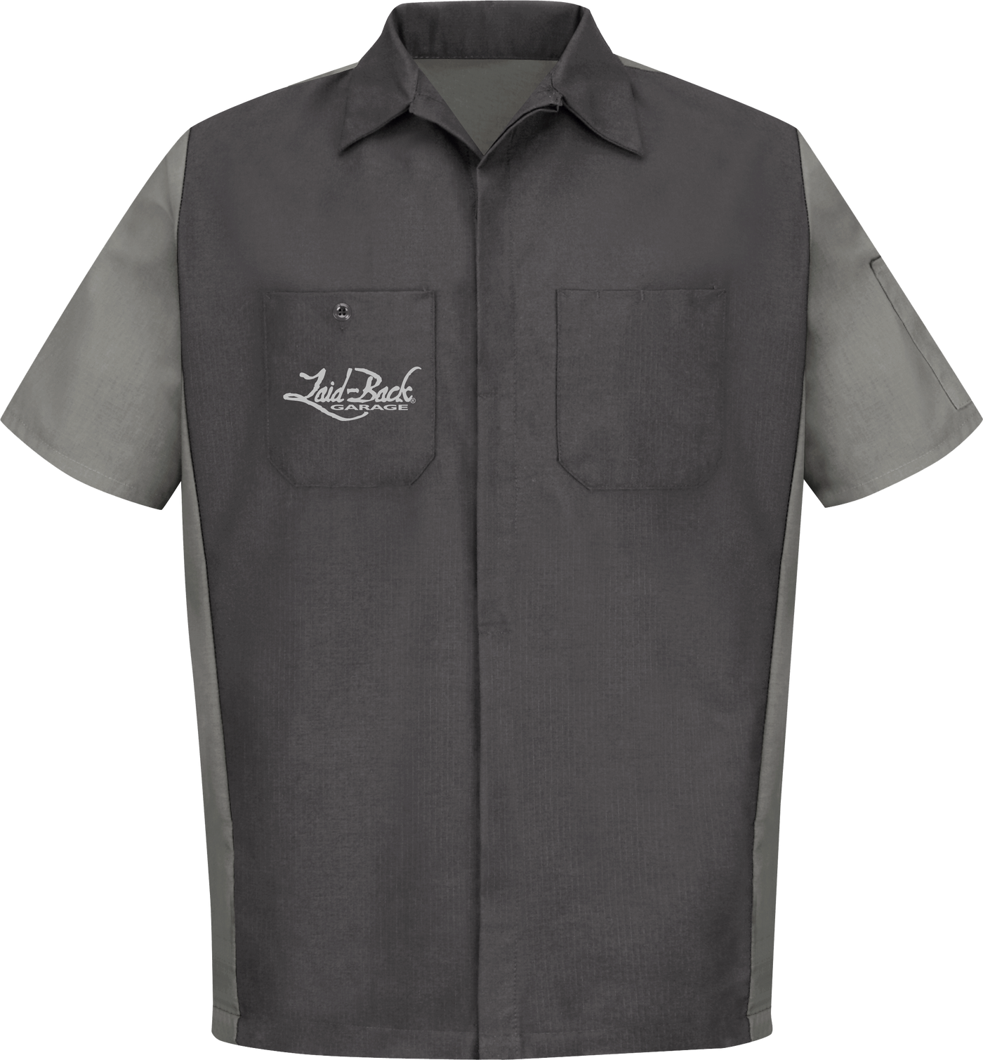 Wheels Up Camaro 2-Tone Mechanic Shirt - Laid-Back
