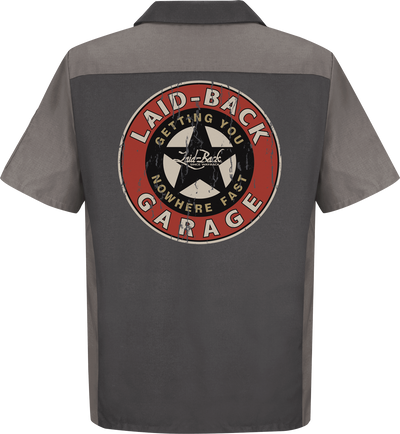 Garage Star 2-Tone Mechanic Shirt - Laid-Back