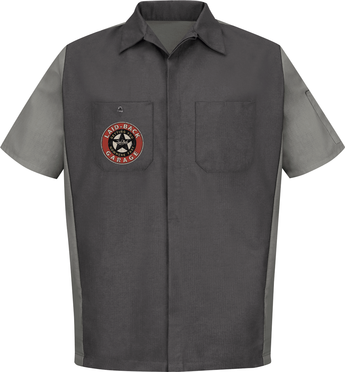 Garage Star 2-Tone Mechanic Shirt - Laid-Back