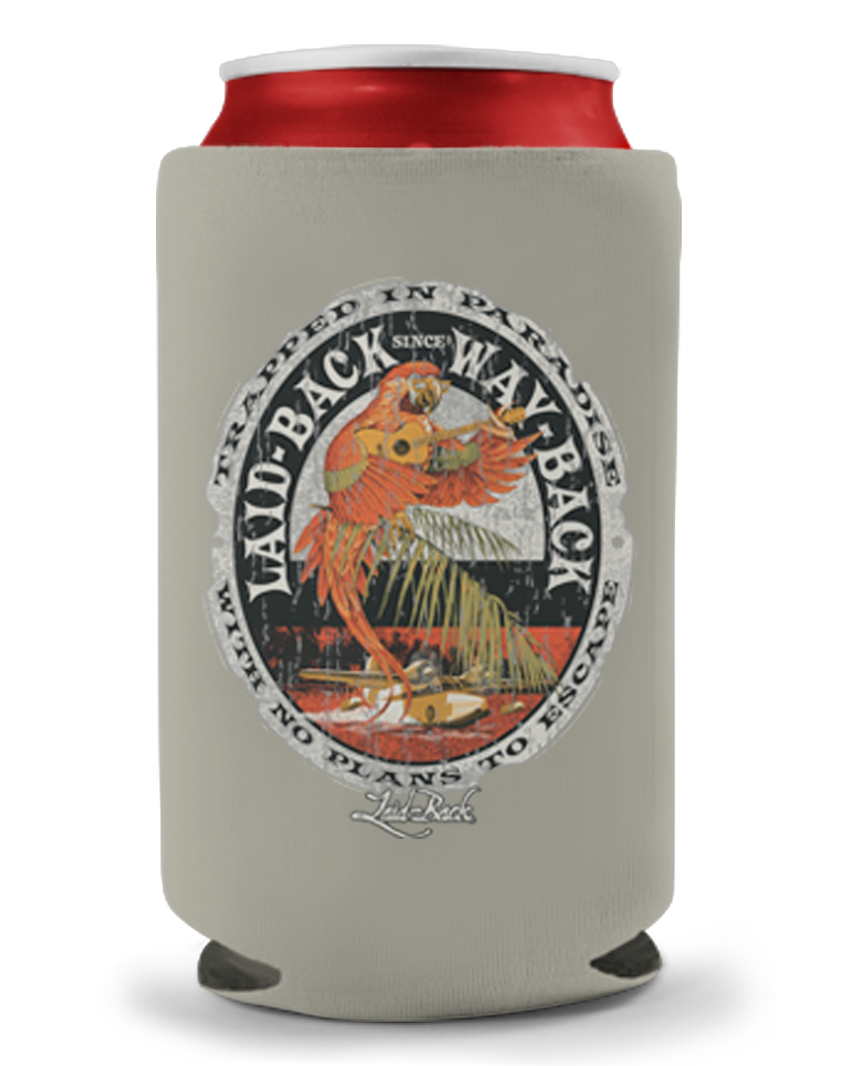 Impire Parrot Plane Koozie - Laid-Back