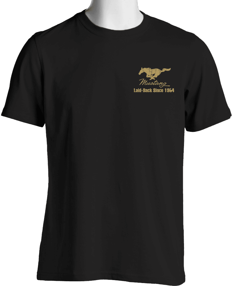 Cooler Mustang T-Shirt - Laid-Back