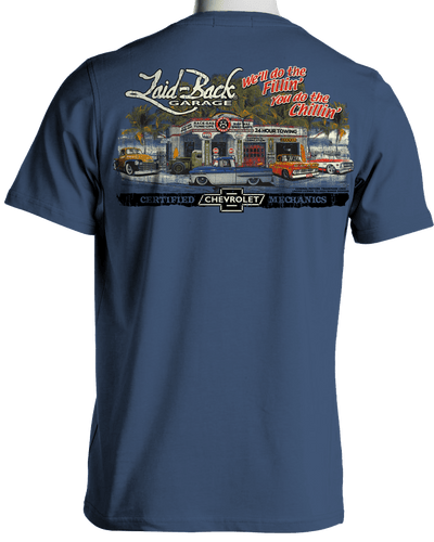 Dream Garage Chevy Trucks T-Shirt - Laid-Back