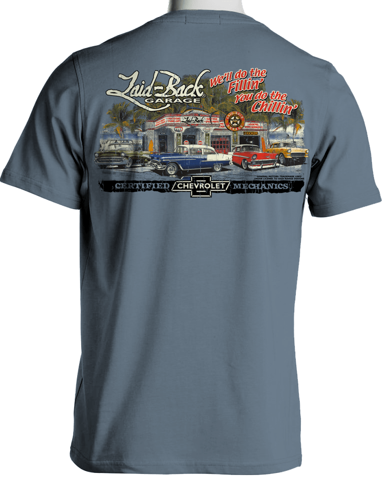Dream Garage Tri Fives T-Shirt - Laid-Back