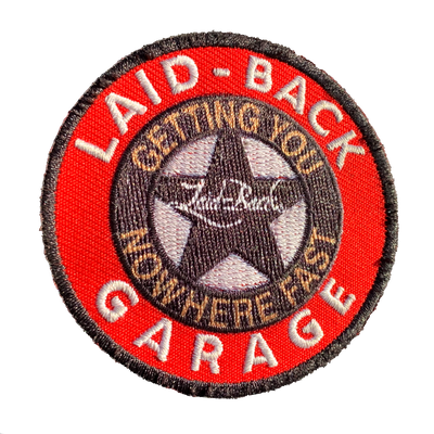 Garage Star Adhesive Embroidered Patch - Laid-Back