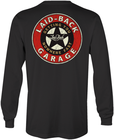 Garage Star Long Sleeve T-Shirt - Laid-Back