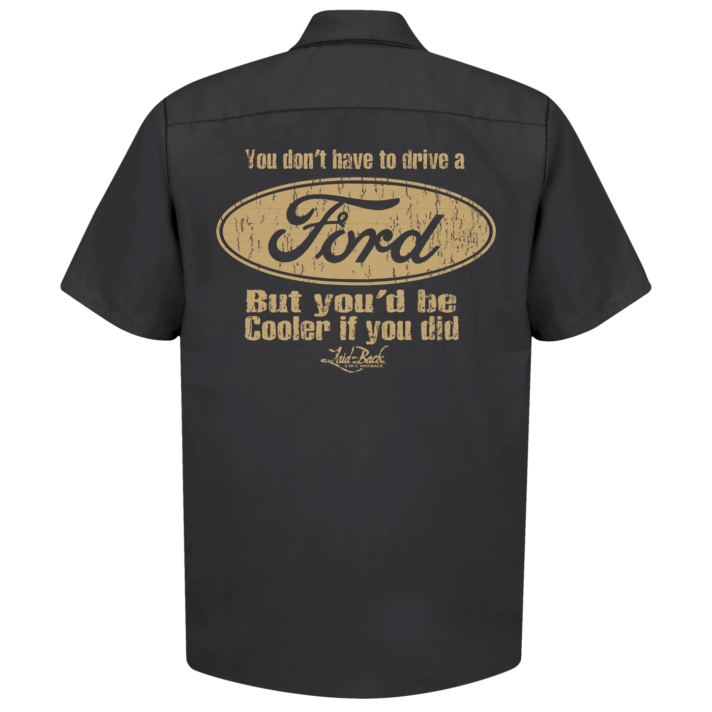 Cooler Ford Mechanic Shirt - Laid-Back