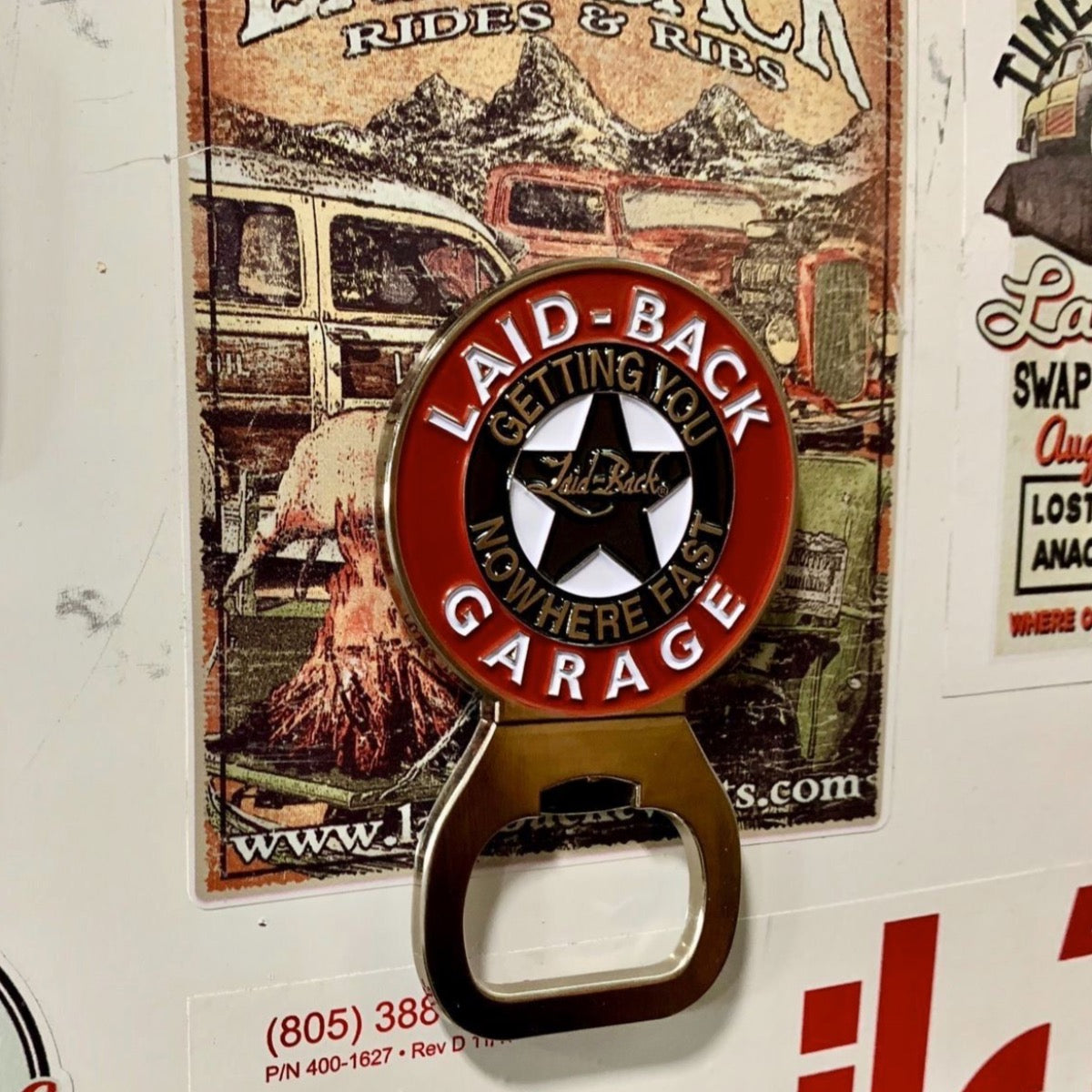 Garage Star Bottle Opener - Laid-Back